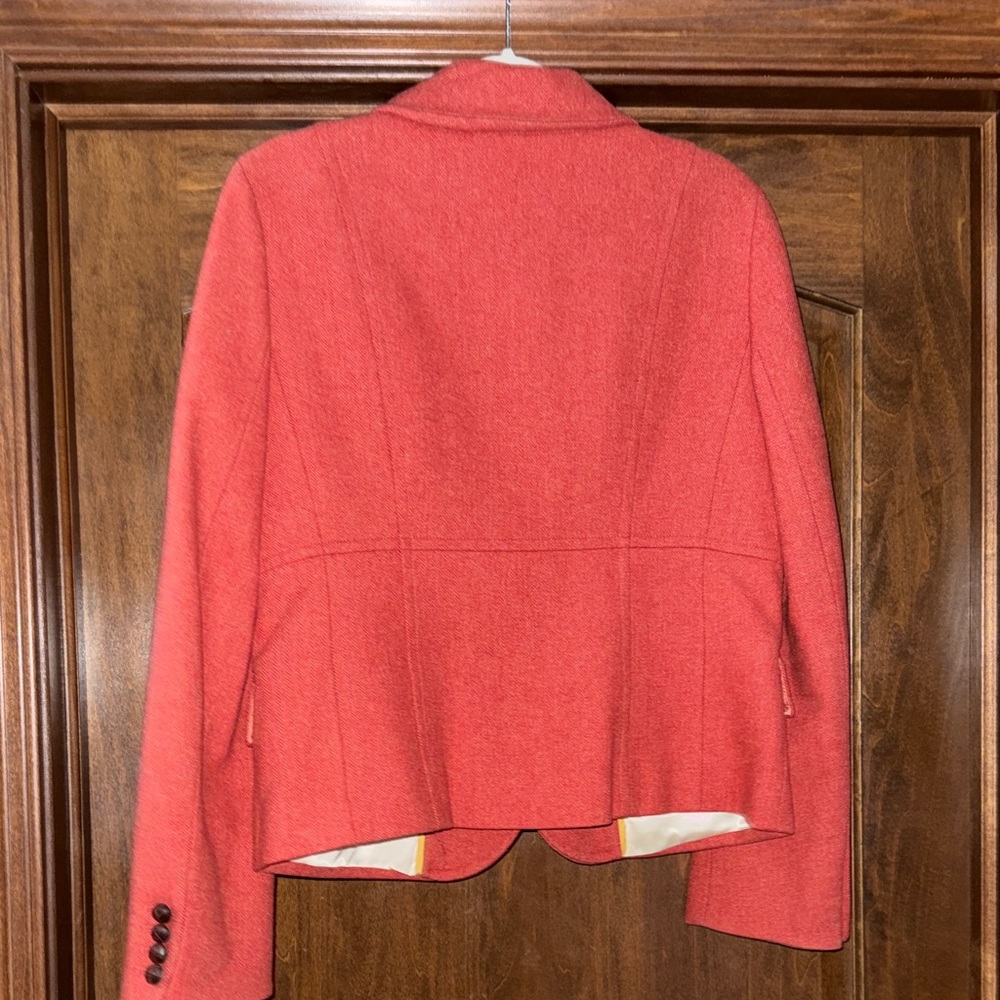 J. Crew Women's Coral Blazer - Picture 4 of 10
